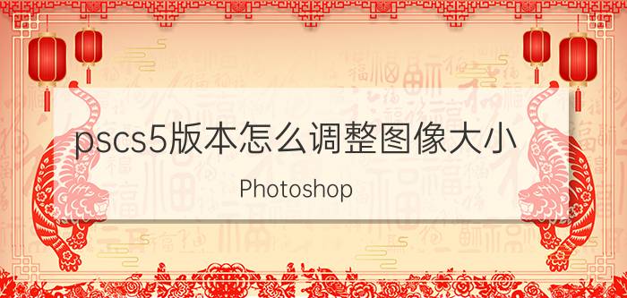 pscs5版本怎么调整图像大小 Photoshop CS5调整图像大小方法 